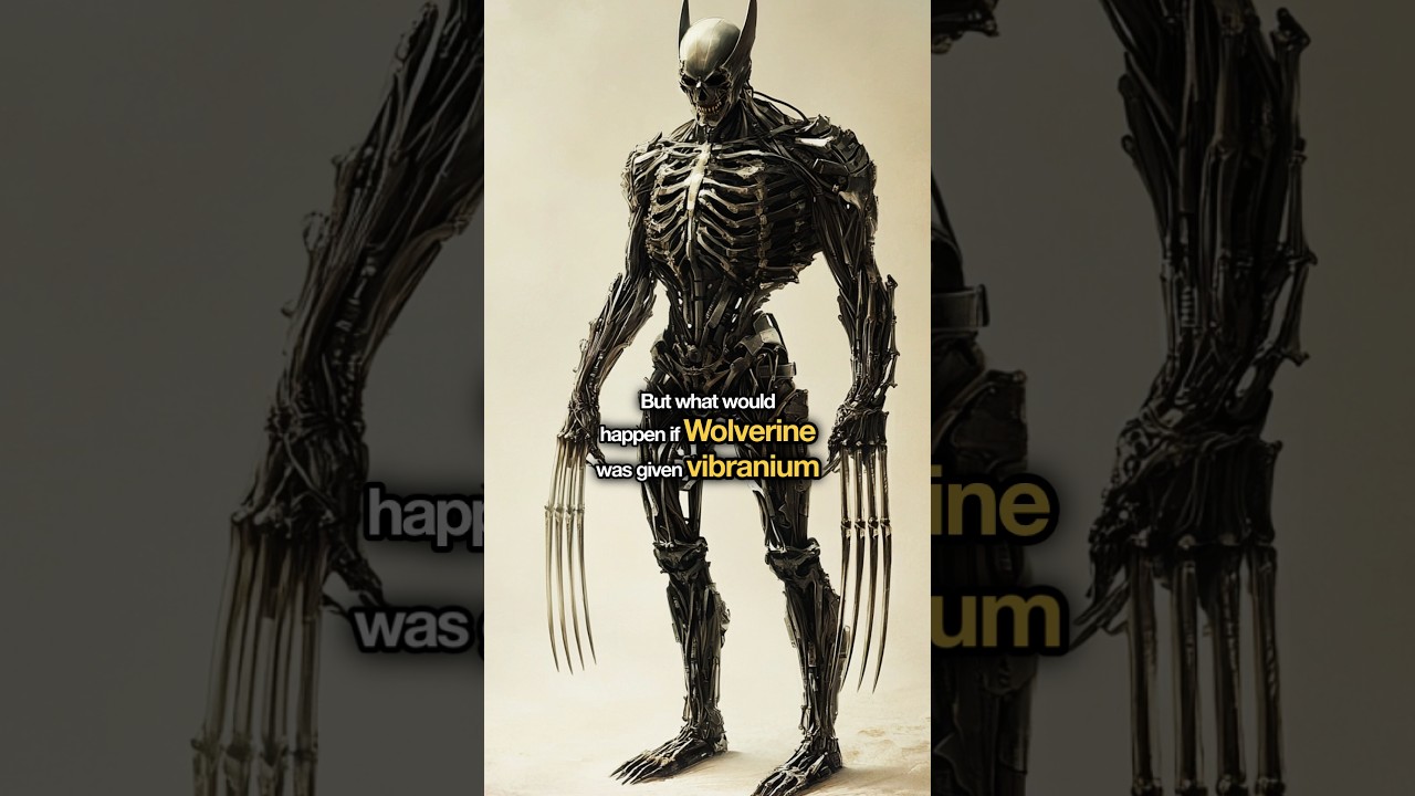 What If Wolverine Had Vibranium Instead of Adamantium? #wolverine #marvelcomics #marvel #comics #mcu