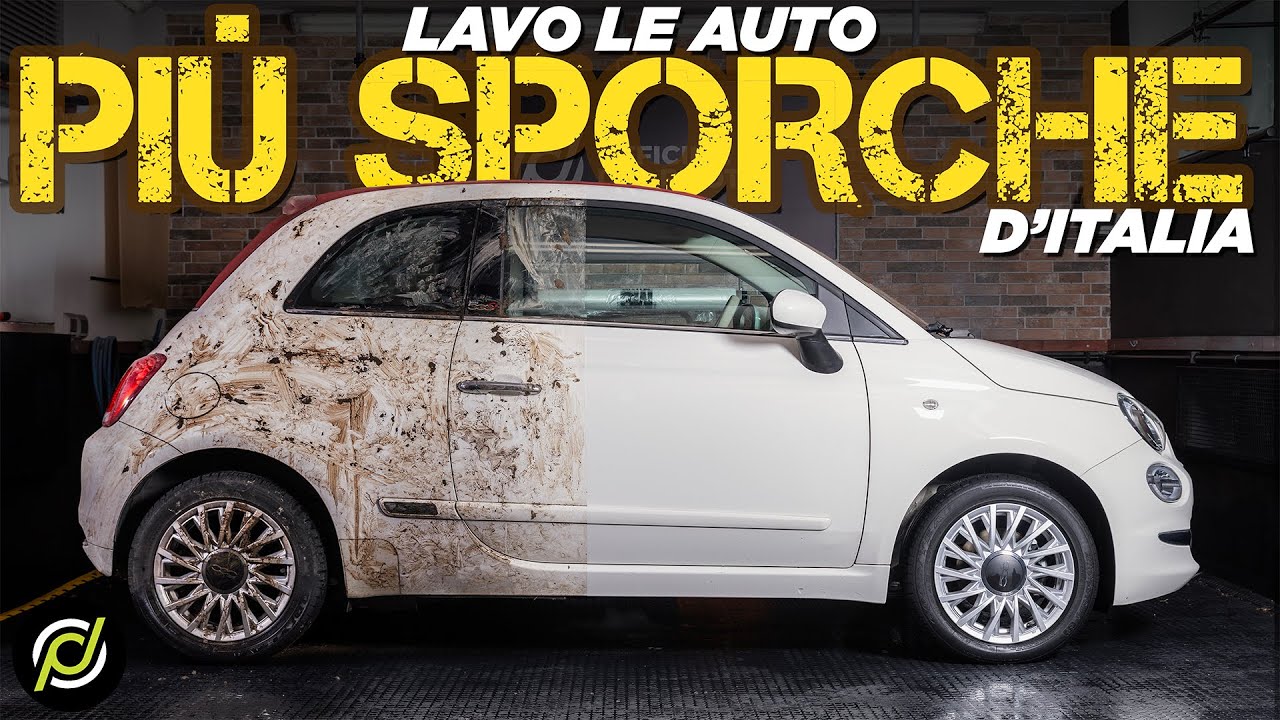 Lavo le auto PIÚ SPORCHE d'Italia a GRATIS😝