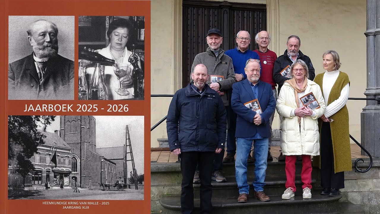 Voorstelling jaarboek 2025 - 2026  Heemkundige Kring Malle