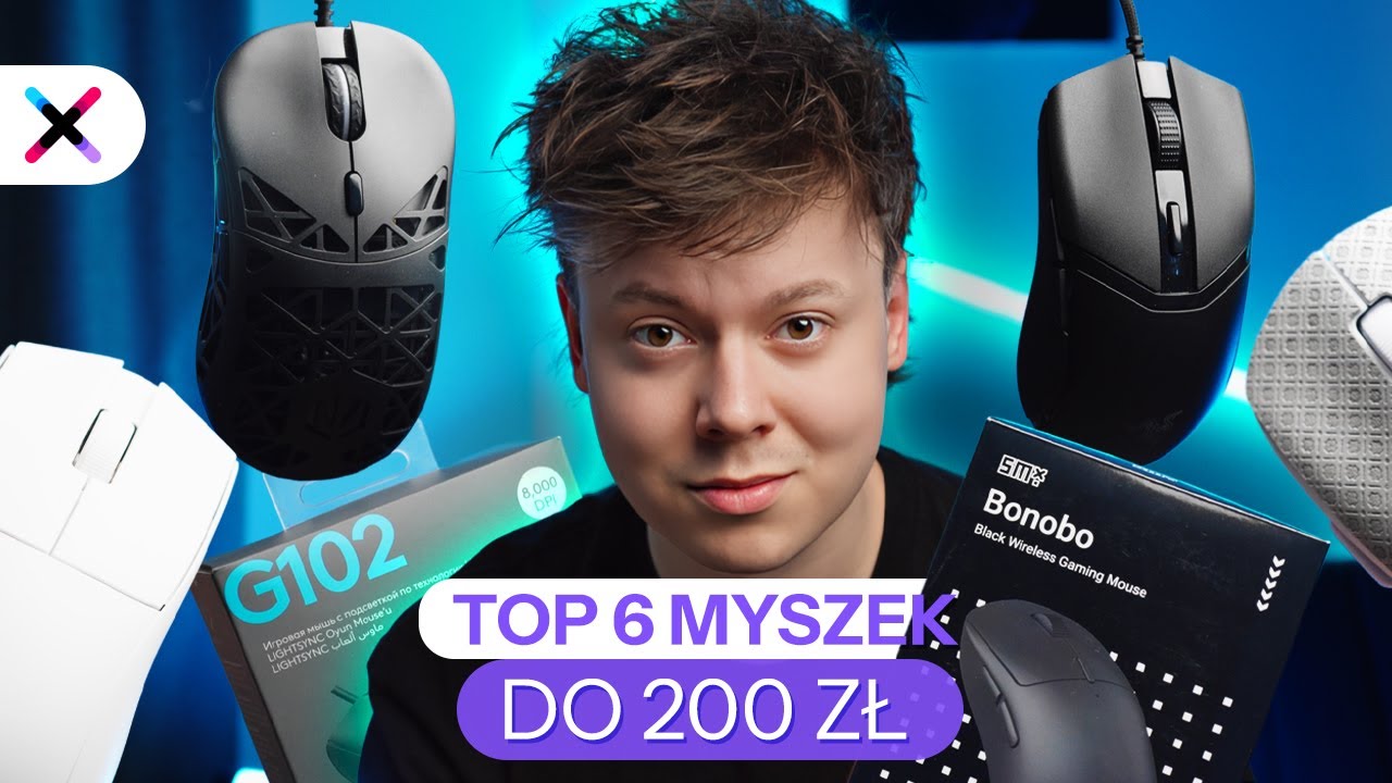 TOP 6 myszek do 200 zł! 💡 Jaką myszkę dla gracza wybrać? | Edycja 2025