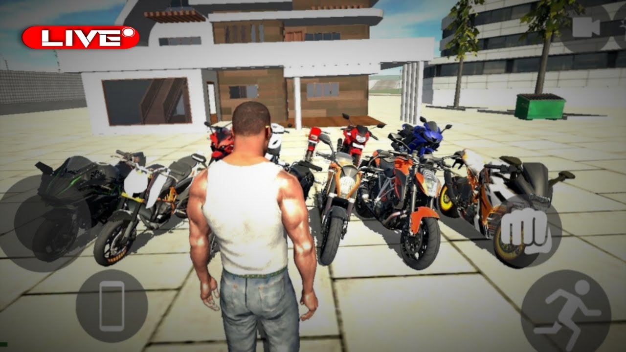 Indian Bike Driving 3D Live Streaming 🔴 | Open World Stunts & Free Ride | SumluGamer
