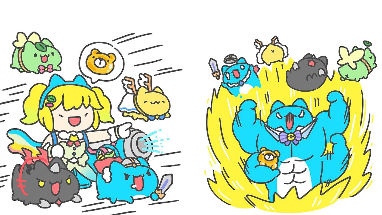 BugCat-Capoo Comics With Cute Ending -Videos Compilation #8