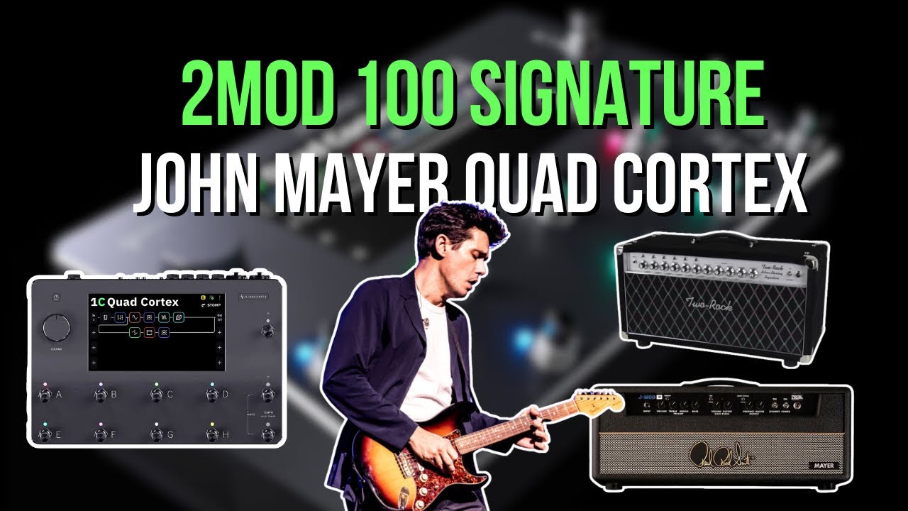 Quad Cortex Two Rock Sterling Sig/PRS JMOD 100 Preset | John Mayer Tones For Days!