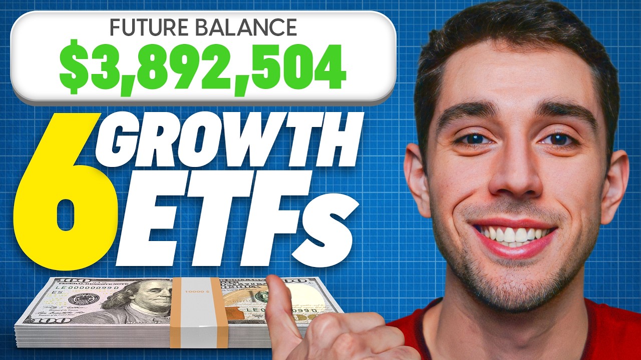 The 6 BEST Growth ETFs To Build Massive Wealth (2025)