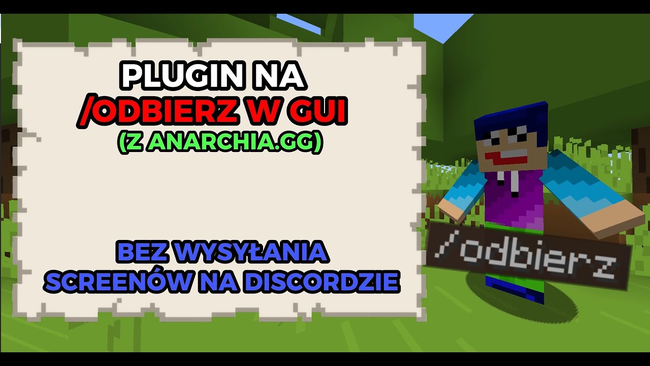 [FREE] Plugin na ODBIERANIE itemów z ANARCHIA.GG