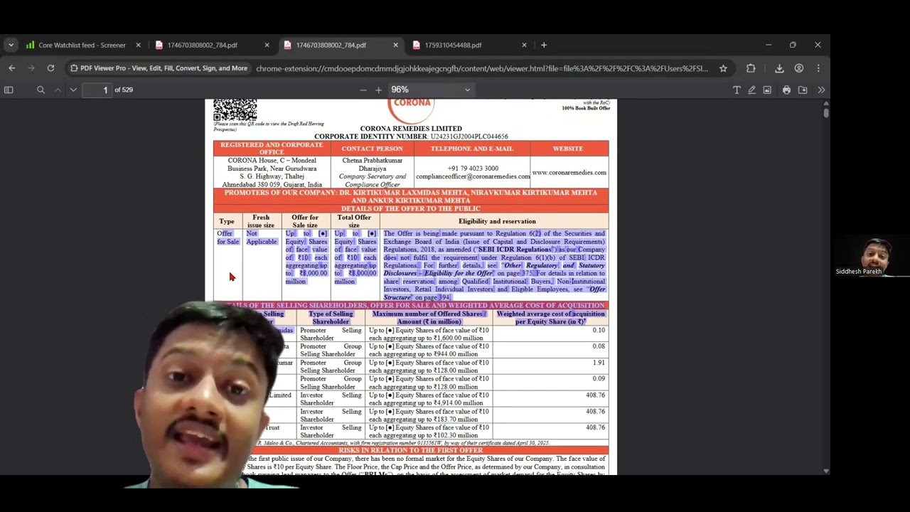 Understanding OFS and fresh issue