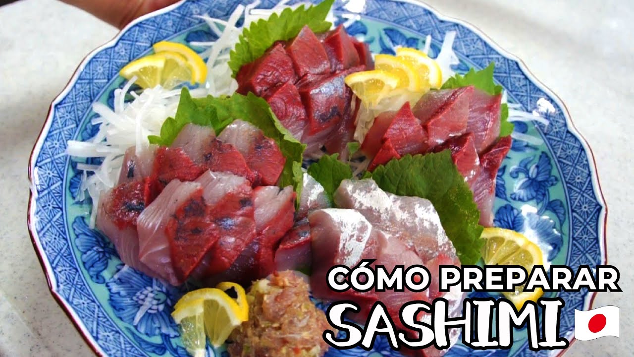 Cómo hacer SASHIMI Japonés｜Receta paso a paso