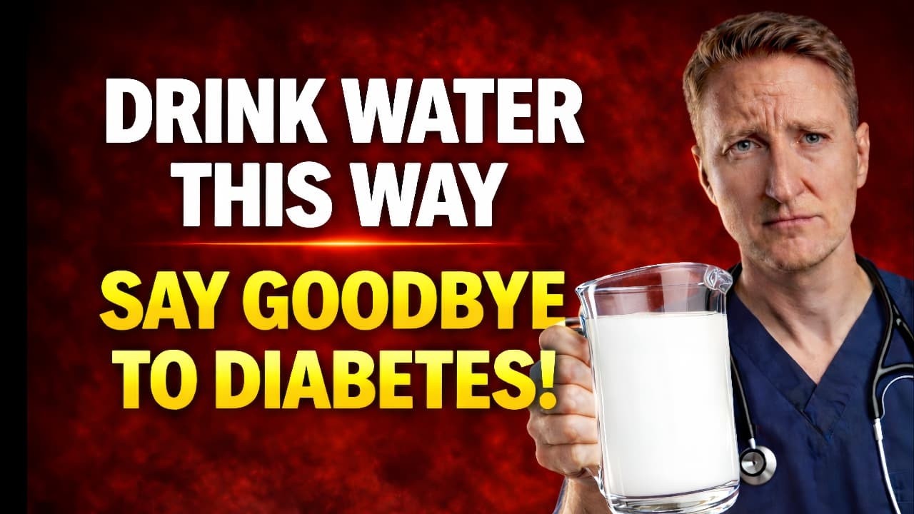 How Seniors Should Drink Water to Support Blood Sugar & Diabetes Health