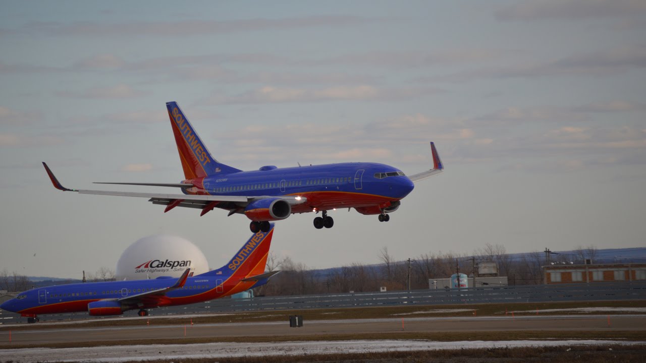 Plane Spotting @ Buffalo Niagara International Airport (KBUF)  3/17/15