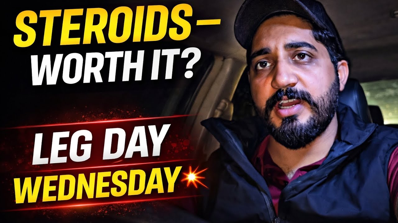 Steroids vs Natural? + Brutal Wednesday Leg Workout 🔥