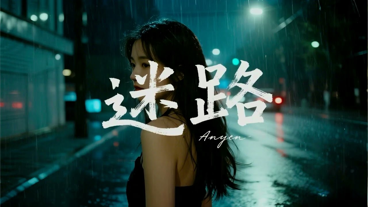 《迷路》 —原來迷路的人，都是愛過的人｜An9yen【完整版動態歌詞】