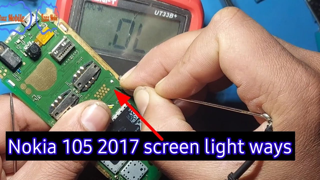 Nokia 130 2017 screen light ways | Nokia TA-1017 lcd light jumper easy ways