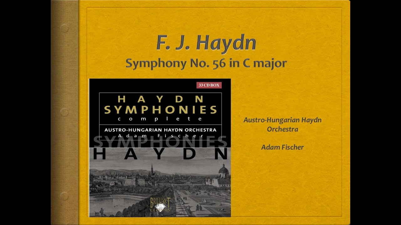 Haydn, Symphony 56  - Video Score - Adam Fischer