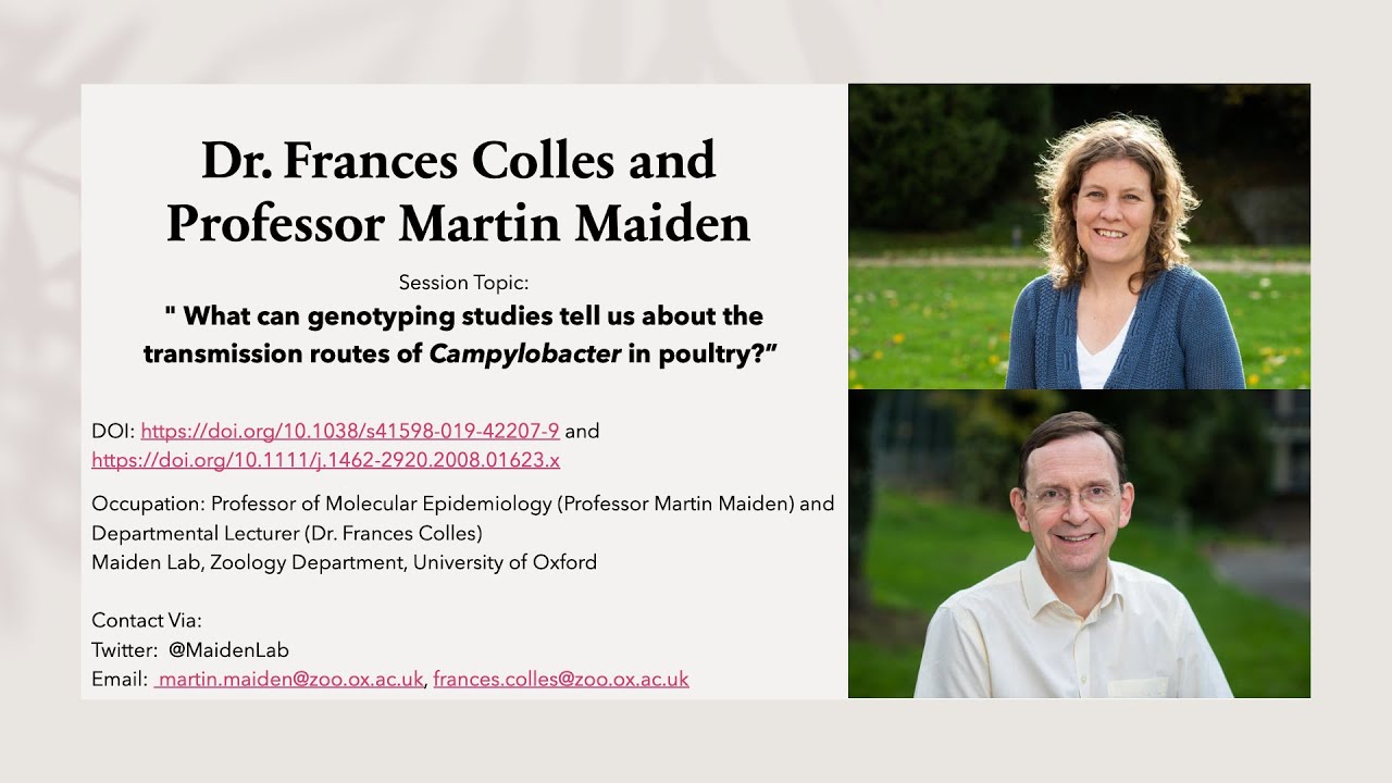 [Dr Frances Colles & Prof. Martin Maiden]Genotyping studies-transmission of Campylobacter in poultry