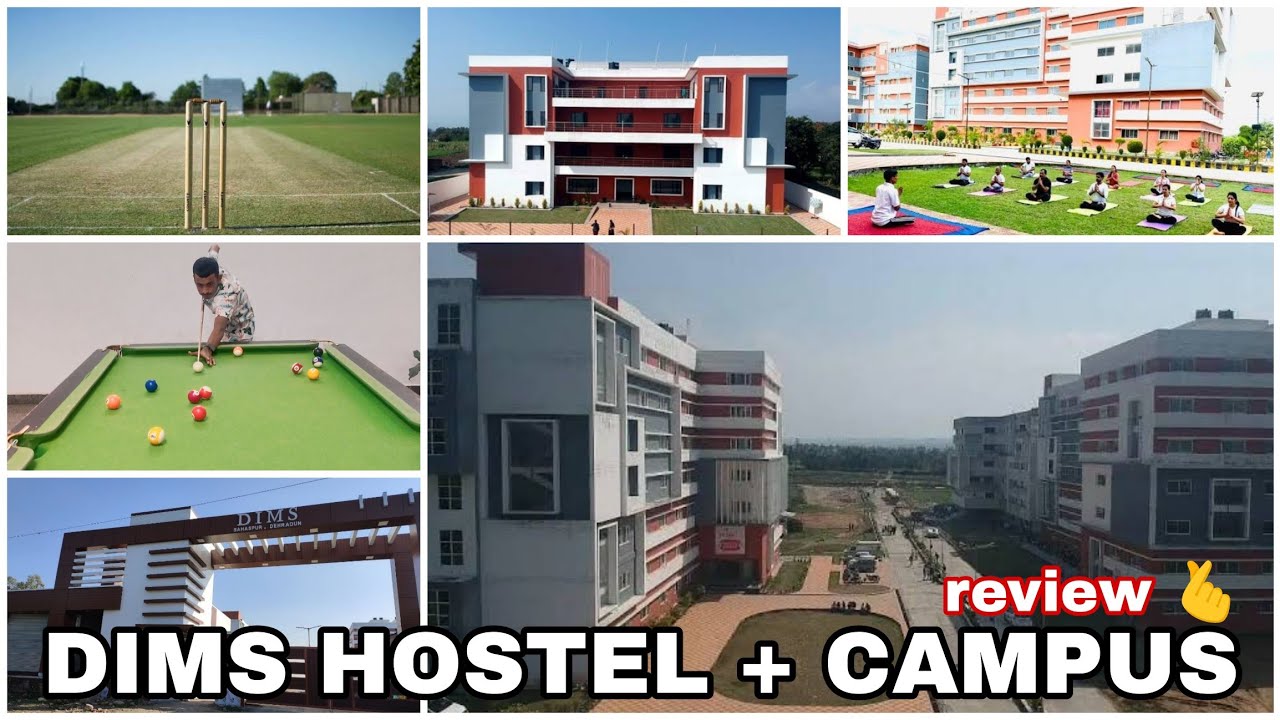|| DIMS HOSTEL + CAMPUS (review)🫰 || Medical College || Dehradun ||