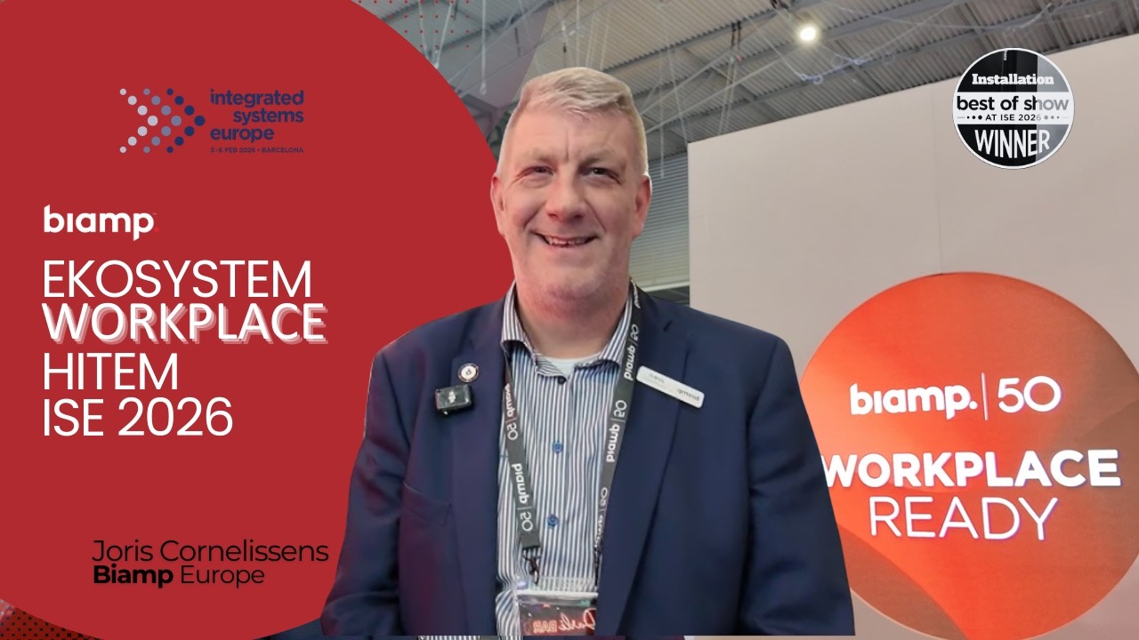 Nowości Biamp 2026: Workplace, Tesira, Parlé i Presenter Lift (ISE Barcelona 2026)