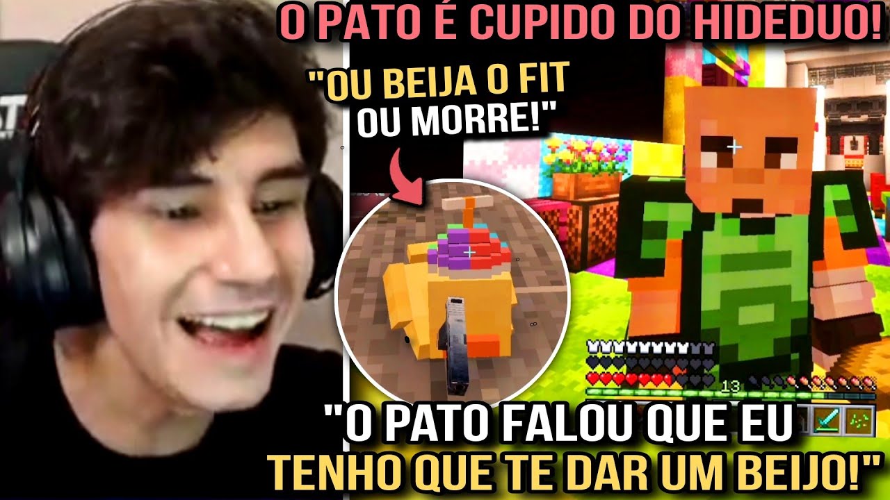 A BAGHERA OBRIGANDO O HIDEDUO A DAR O PRIMEIRO BEIJO NO QSMP KKKKK (Legendado) | QSMP