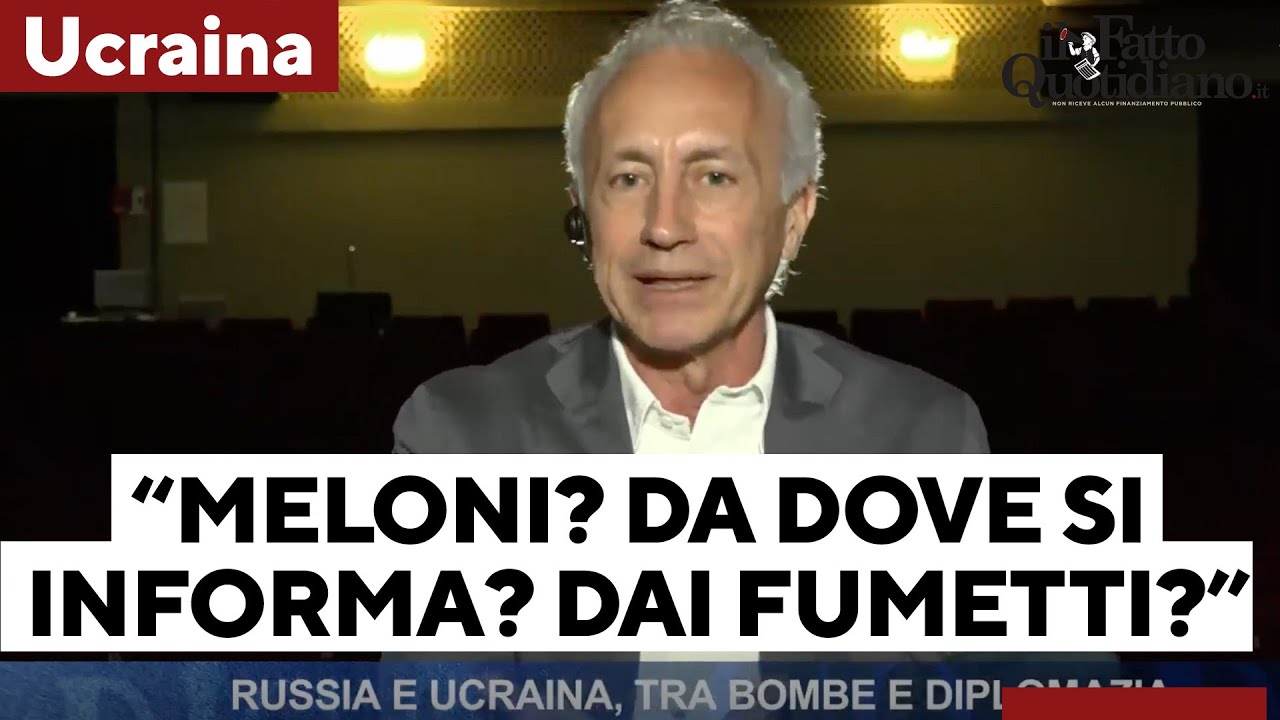 Ucraina, Travaglio: 