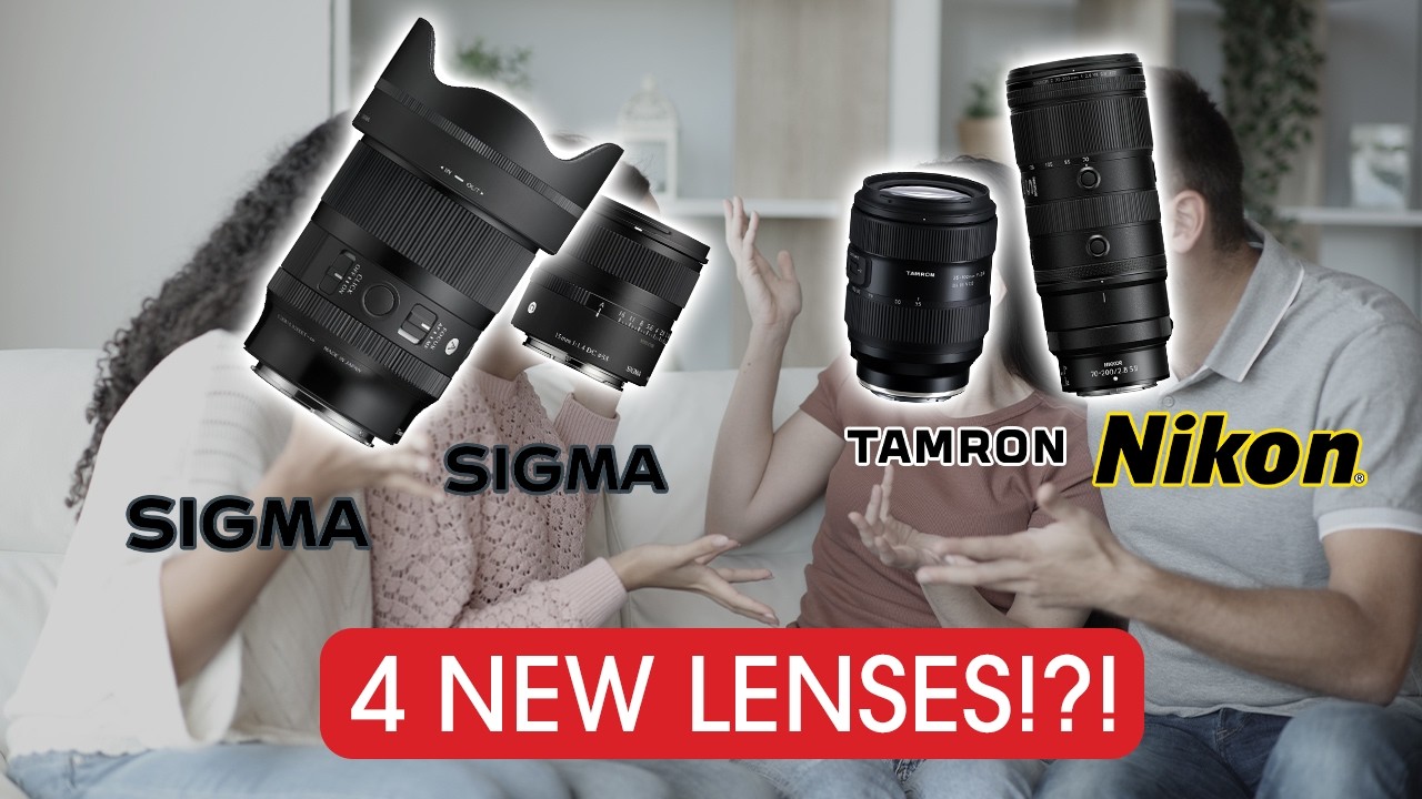 4 New Lens Releases This Week | Full Breakdown & First Thoughts - Mike's Camera Vlog