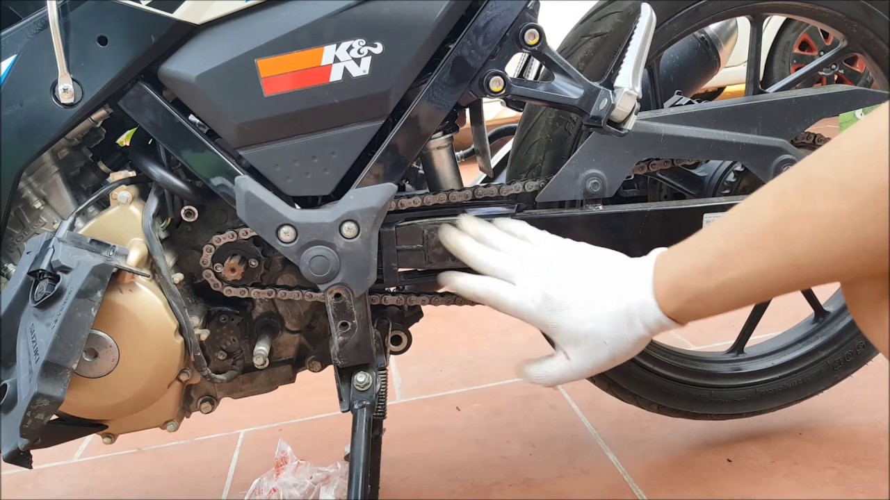 Cách khắc phục tiếng kêu nhông sên đĩa Raider FI - Satria FI - GSX 150 | Raider Mã Lực
