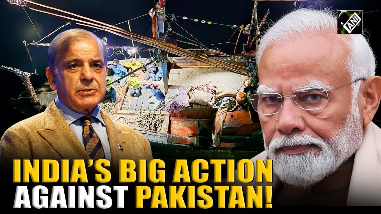 Pakistan Busted! Indian Coast Guard intercepts Pakistani boat in Arabian Sea, detains 9