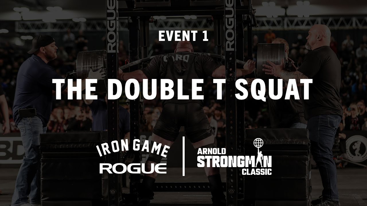 The Double T Squat - Event 1 | 2022 Arnold Strongman Classic | Full Live Stream