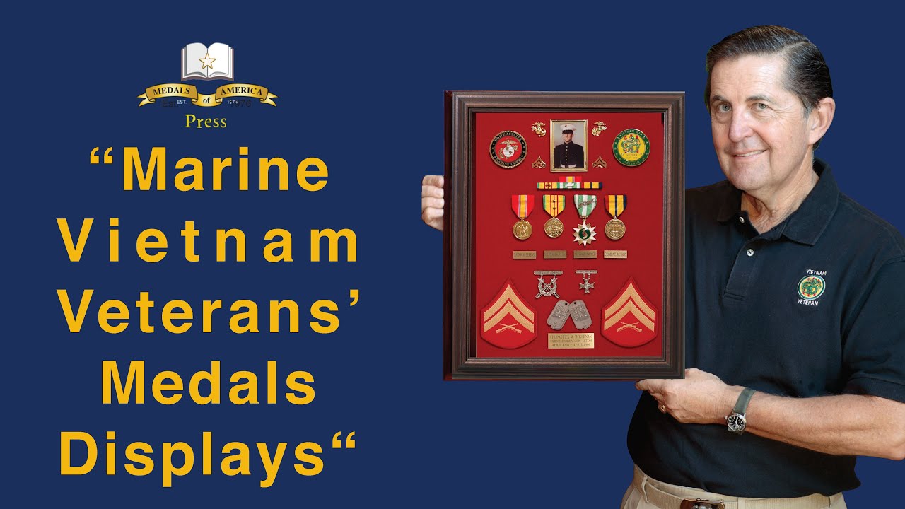 U.S. Marine Corps Vietnam Veterans' Awards Displays, 