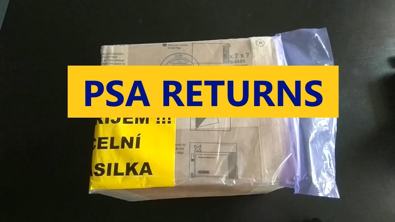 PSA RETURNS - SPOLEČNÁ ZÁSILKA DO PSA SE VRÁTILA