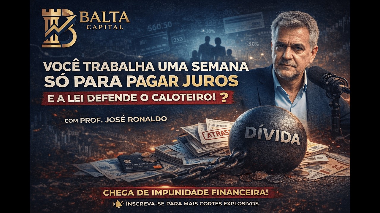 REFÉM DOS JUROS: Por que você perde 1/4 da sua vida pagando dívida?