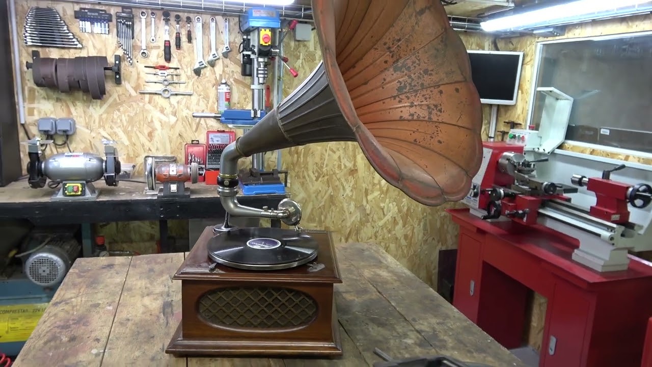 Restauration gramophone