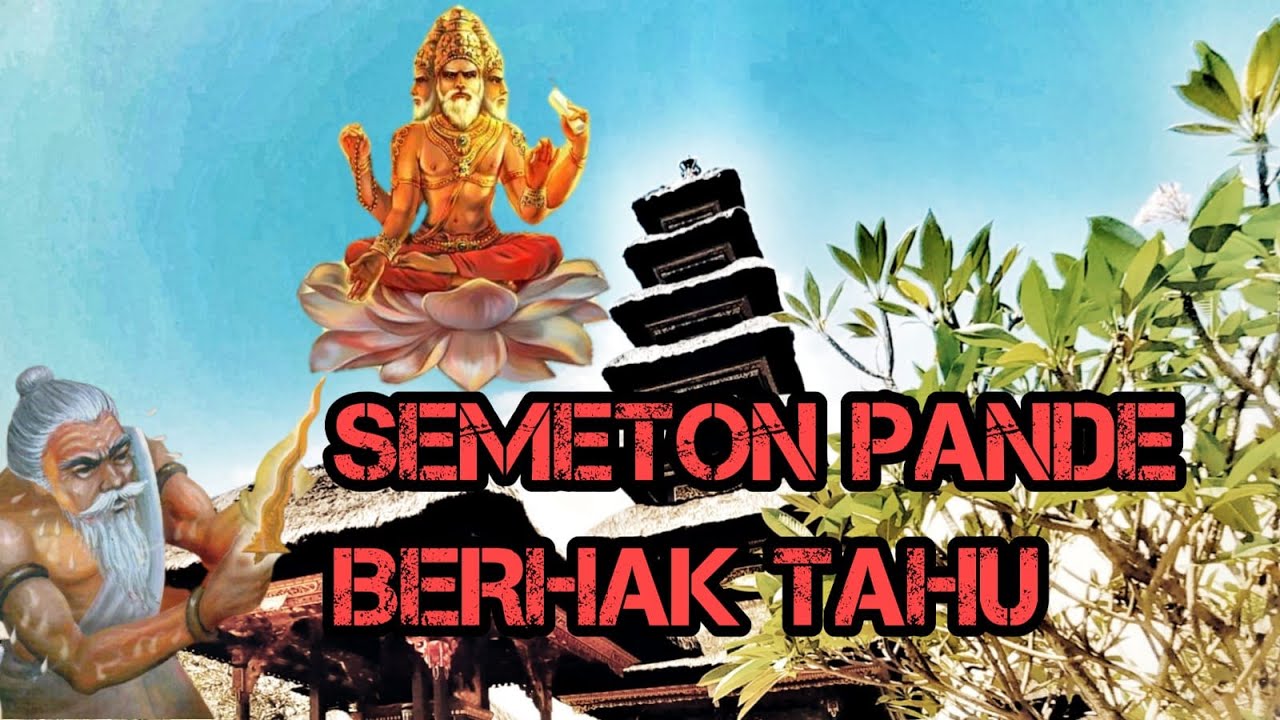 Dua Pura Dalem Pande Peninggalan Empu Siwa Saguna  Status kawitan Pande