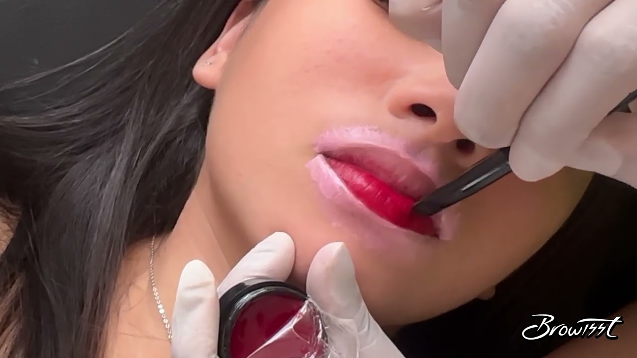 Tutorial henna de labios by marcela de la cruz