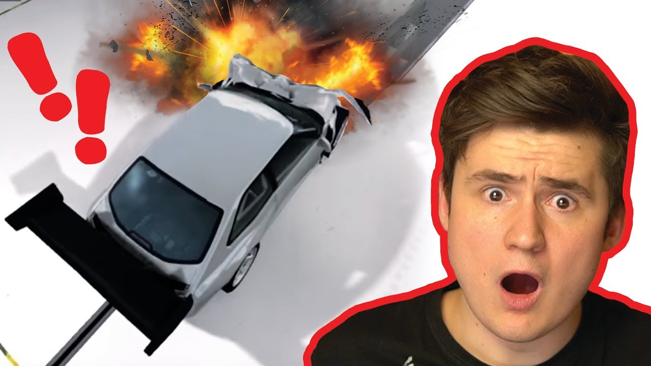 CRASH TEST SPORTOVNÍCH AUT!