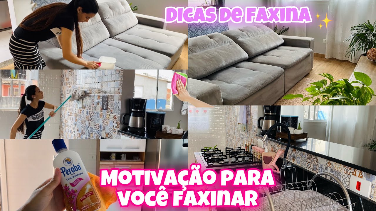 DIA DE FAXINA + FAXINA PESADA | DICAS DE LIMPEZA DOMÉSTICA + MOTIVAÇÃO PARA FAZER FAXINA ✨