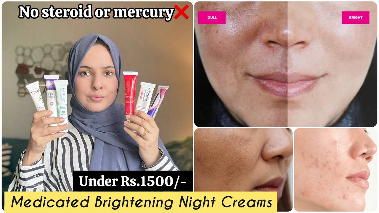 AFFORDABLE SKIN BRIGHTENING NIGHT CREAM FOR DARK SPOTS, HYPERPIGMENTATION & MELASMA