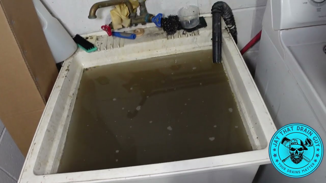 How To Snake Out A Laundry Room Sink.