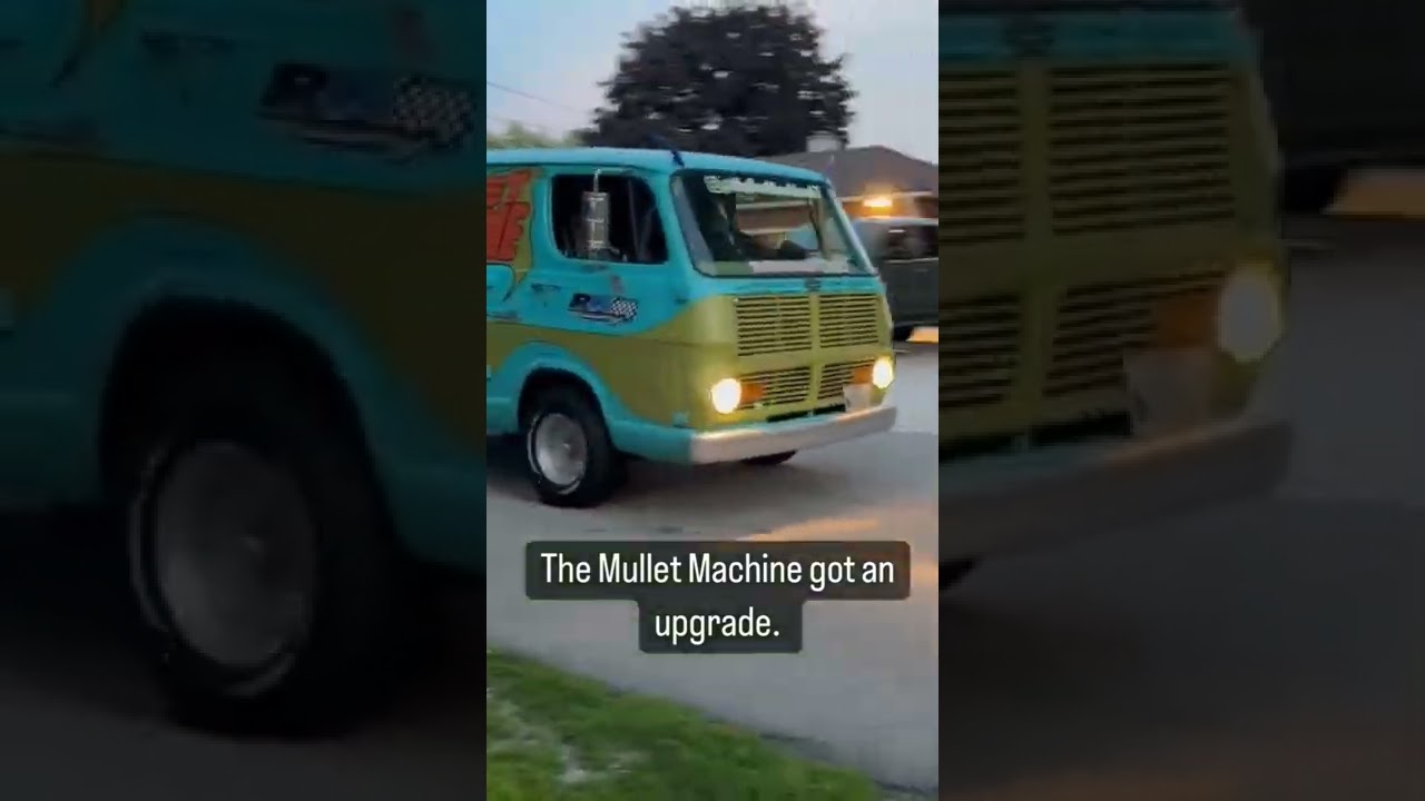 Van do Mist&eacute;rio #Mysterymachine #wheelie #empinando