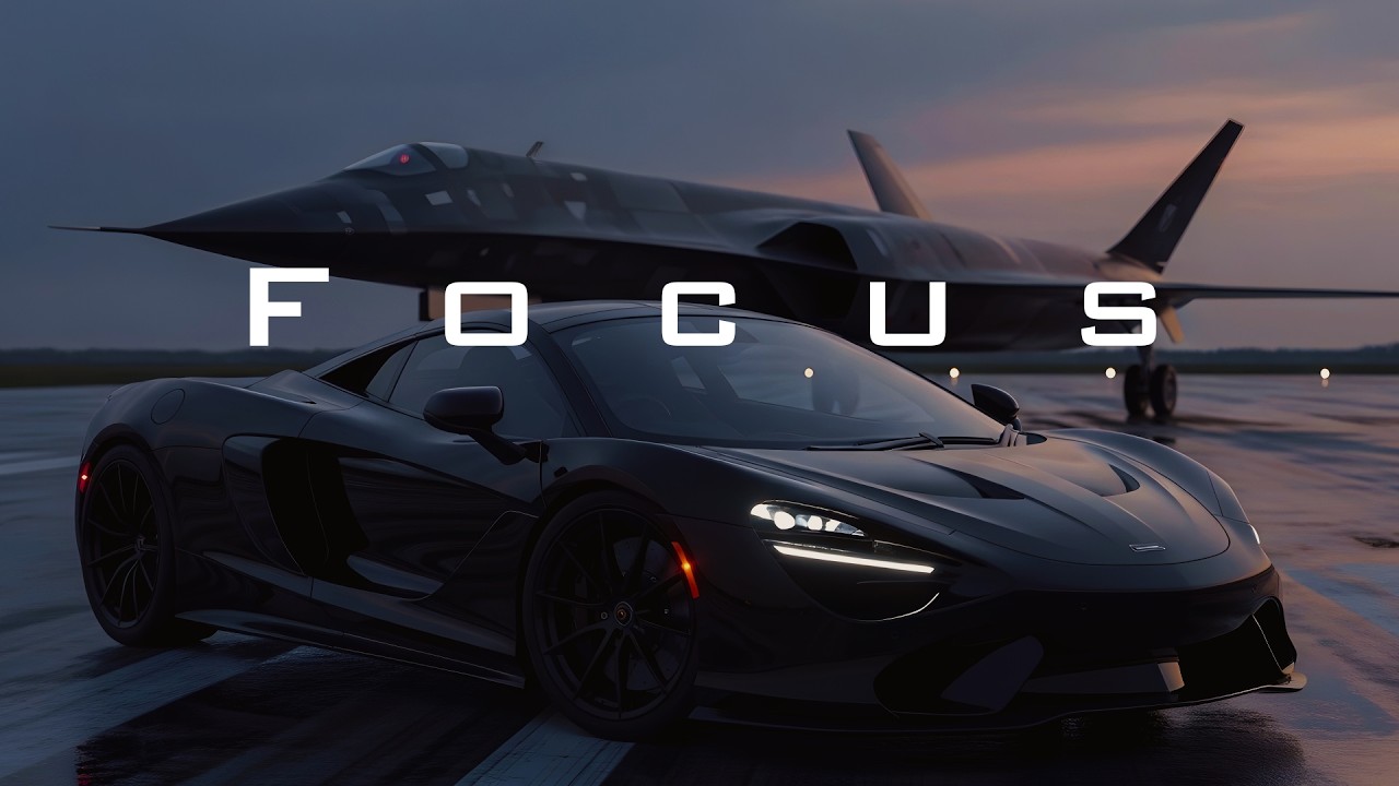 Deep Focus Music - Hyper Focus in Night Ambience for Deep Work & Productivity