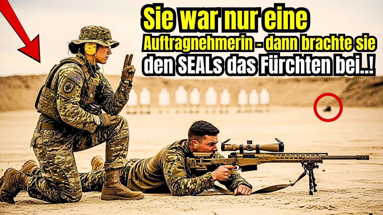 Wer hat dich ausgebildet?“ Spott des SEAL-Kommandanten – doch der Scharfschützin-Schuss erstaunt ihn
