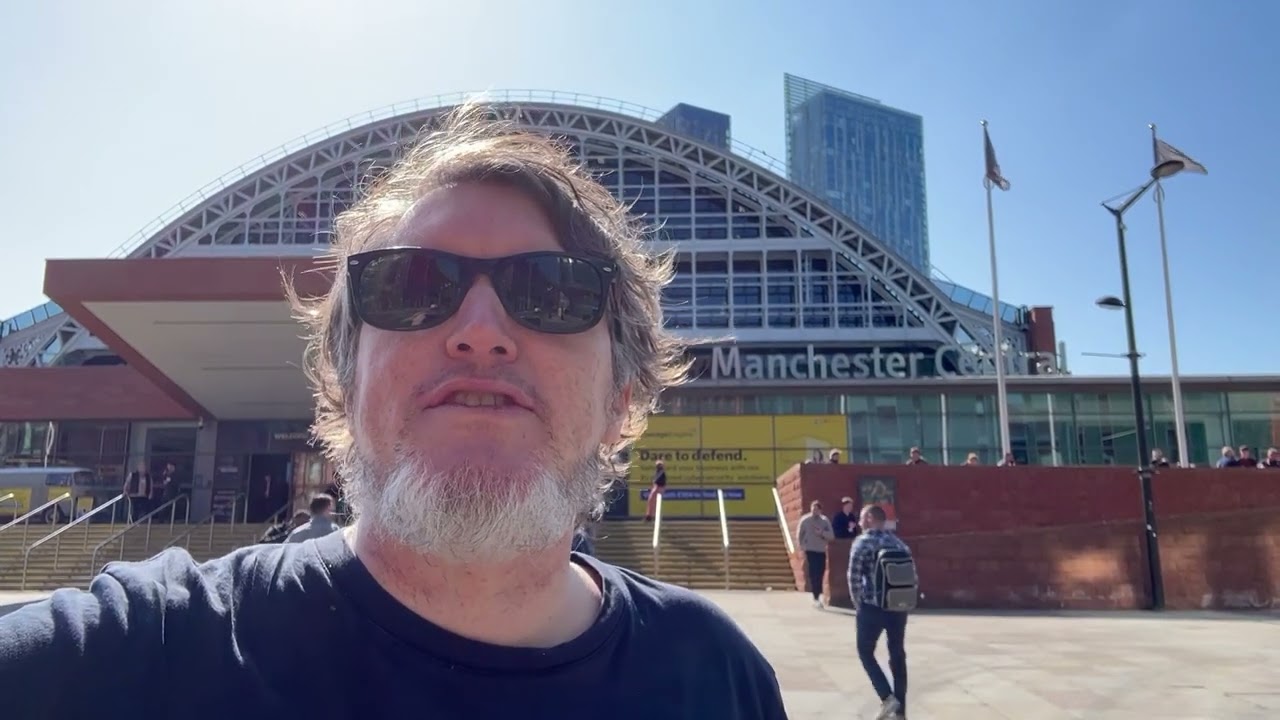 Hello from the Tour Championship in Manchester