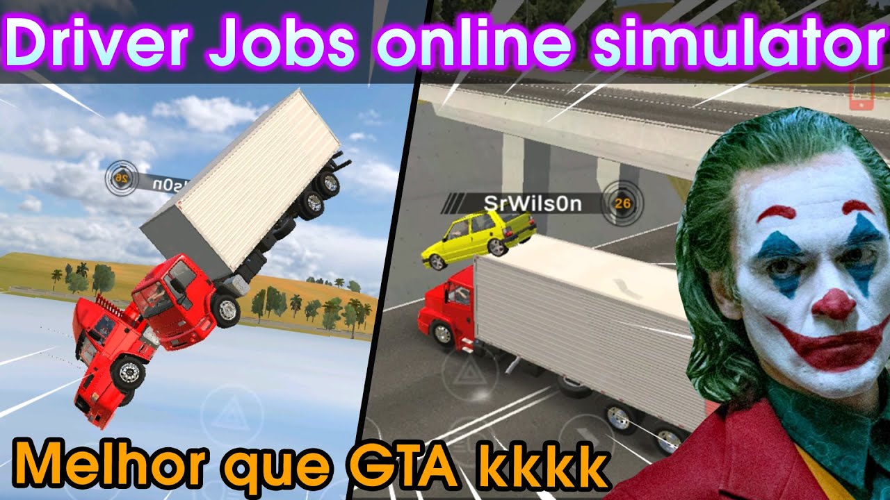 Jogando nova atualização do Drivers Jobs Online Simulator com o @Sr.Wilson 😎✌️