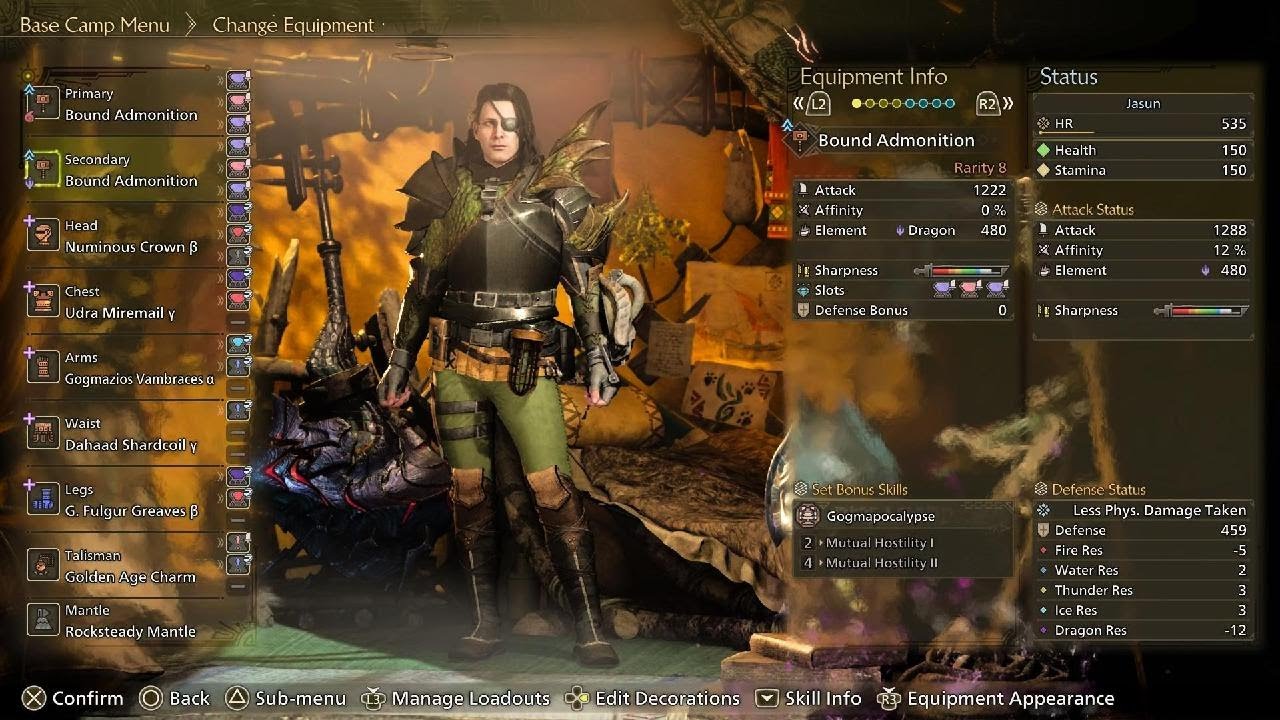Monster Hunter Wilds Arch Tempered Jin Dahaad - 16:11 - Hammer w/ Support Hunters