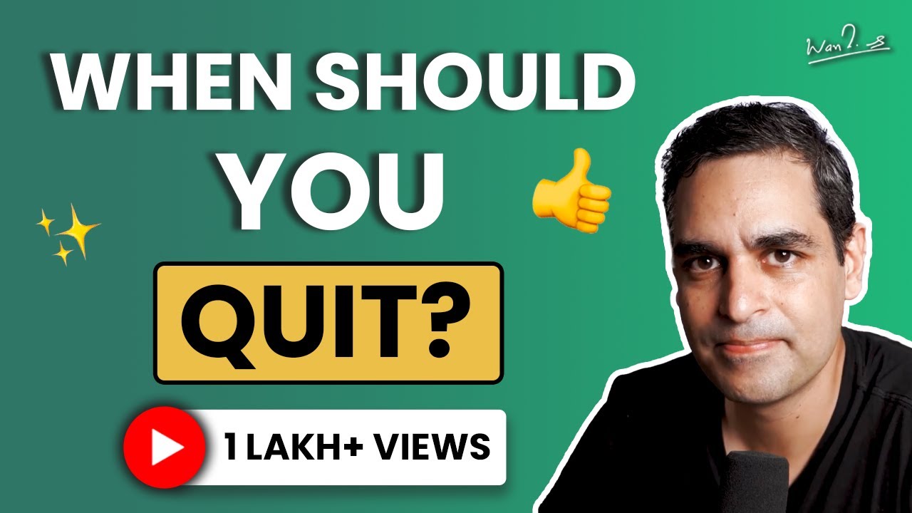 When is it okay to give up?