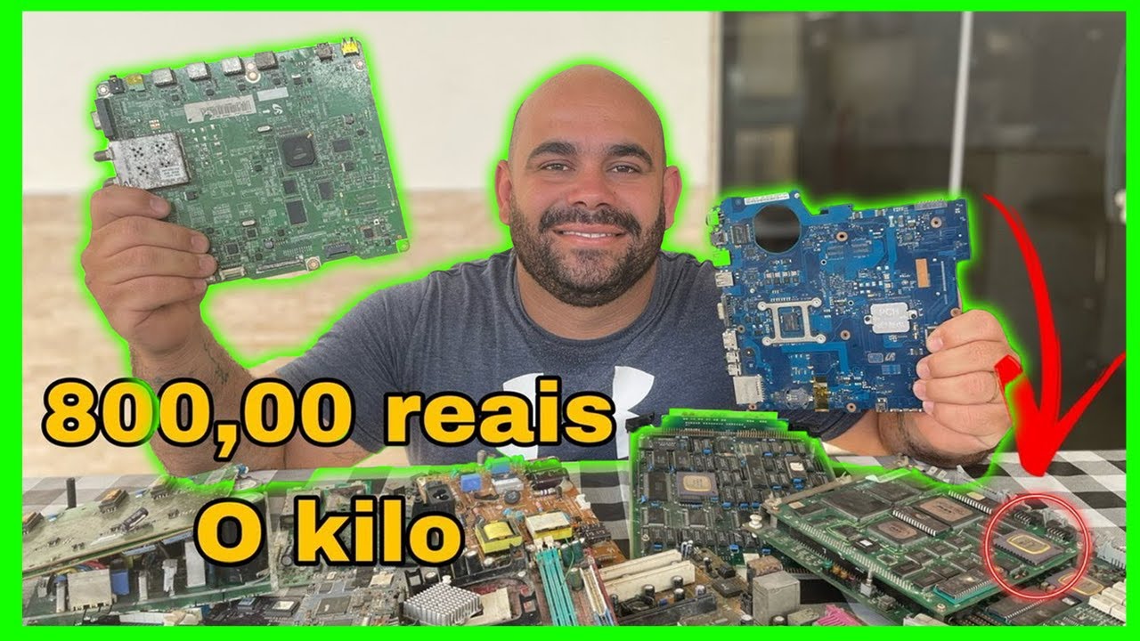 COMO GANHAR DINHEIRO COM PLACAS ELETRÔNICAS? | Reciclagem - ferro velho