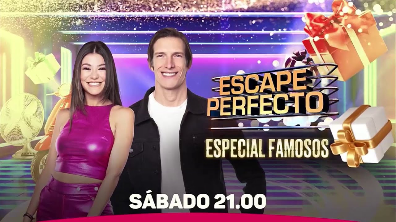 Iván y ''la China'' Ansa conducen Escape Perfecto:  Especial Famosos | SÁBADO 21HS |  Telefe PROMO2