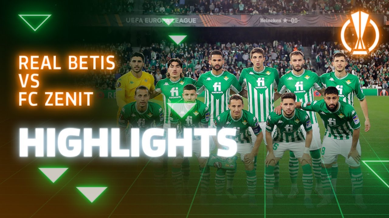 Resumen del partido Real Betis-FC Zenit (0-0) | HIGHLIGHTS | UEFA Europa League