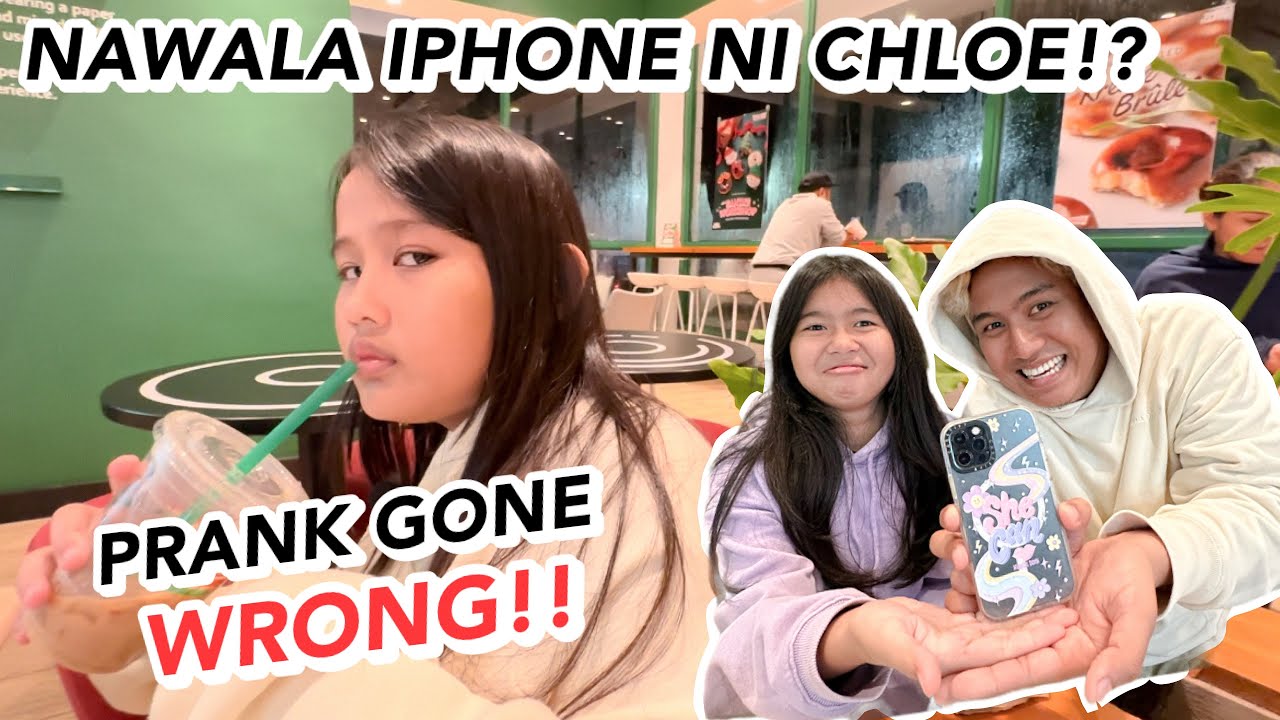 LOST IPHONE PRANK to CHLOE!! (NAGALIT 🤣) | Grae and Chloe
