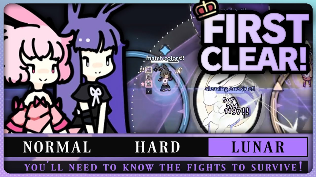 Basically Savage with Bunnies | Rabbit and Steel First Lunar Clear (Dancer)