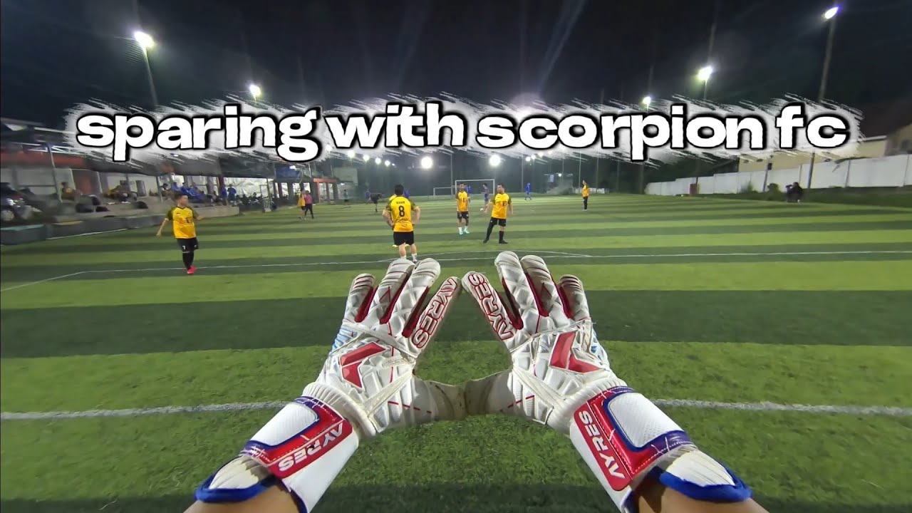 Sparing With Scorpion FC | POV goalkeeper Highlight