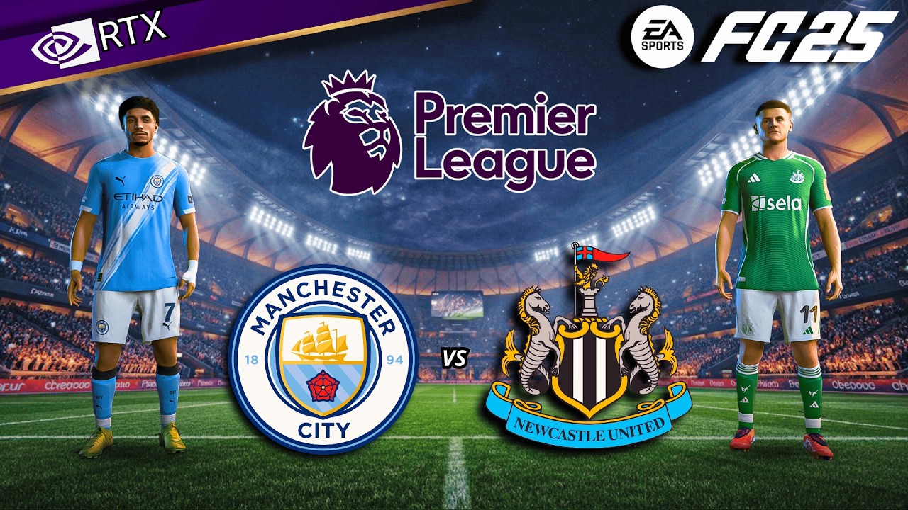 FC 26 - Manchester City vs Newcastle United | Premier League 25/26 Full Match | PC™ [4K60]